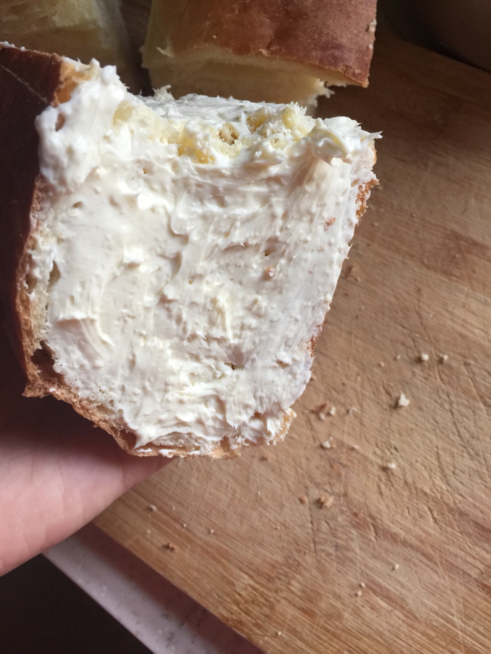 乳酪面包（面包機後整形版）的做法 步骤17