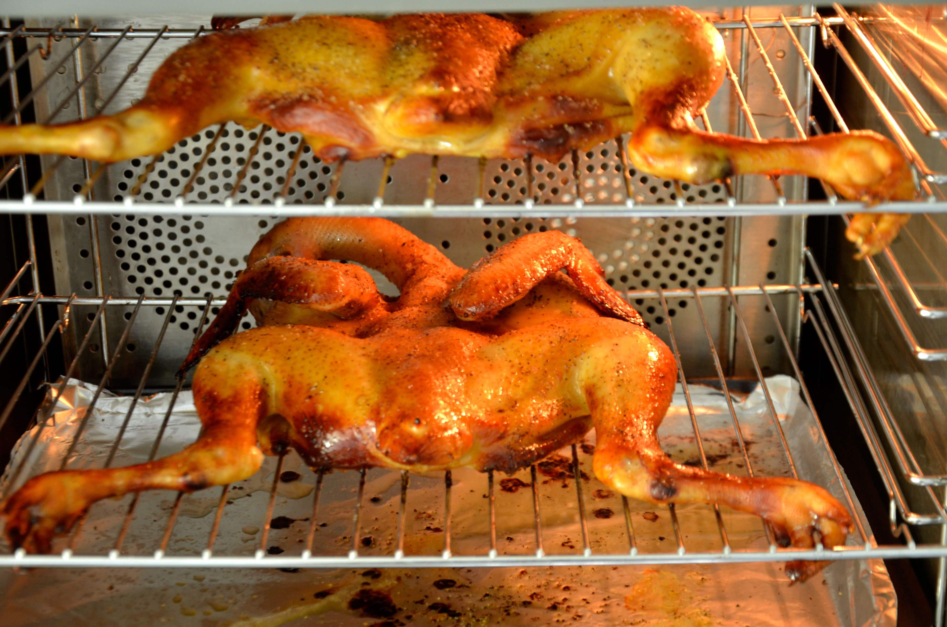 【椒香脆皮烤雞】—CO-960A熱風爐烤箱出品的做法 步骤8