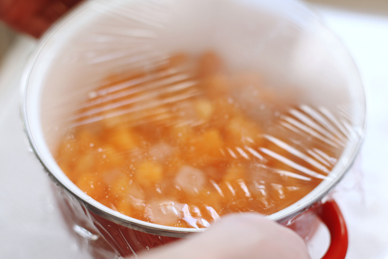 帶果粒粒超新鮮的橘子果醬！的做法 步骤8