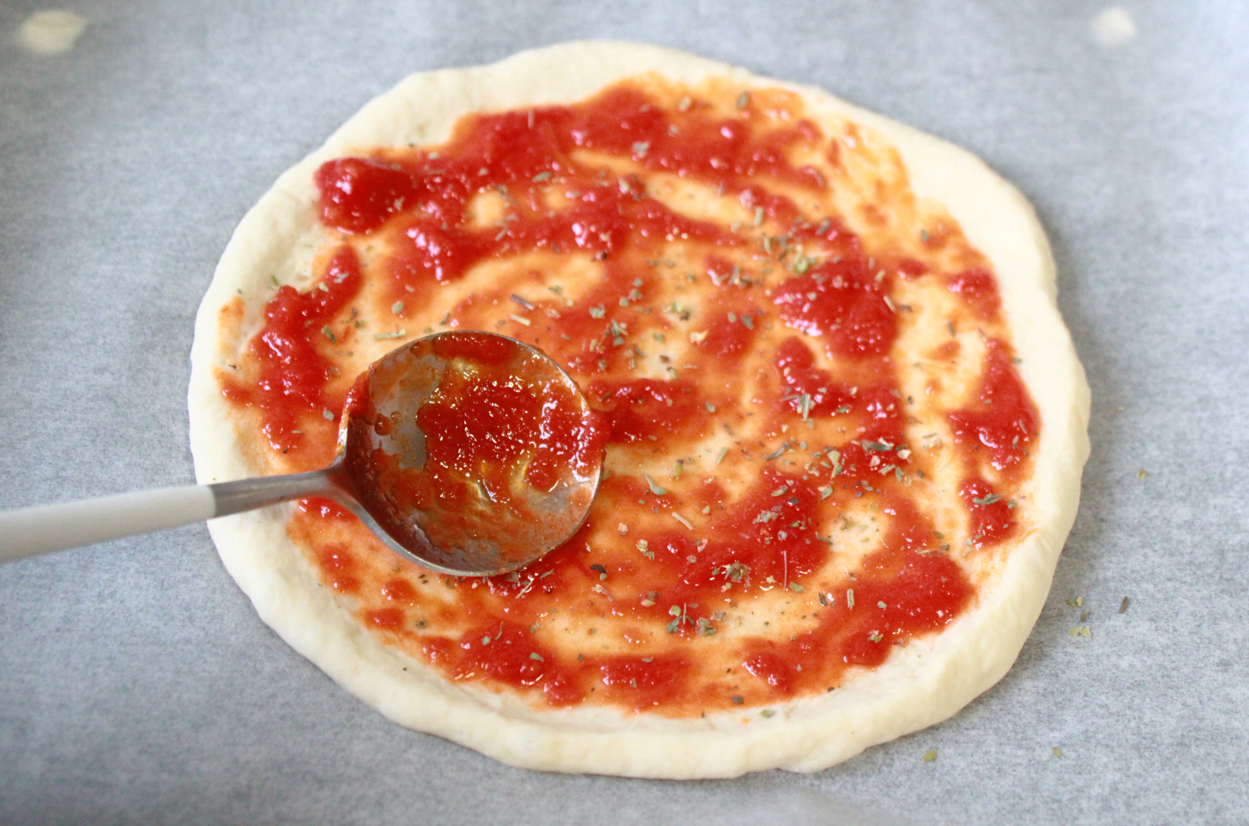 【新年家宴】意式海鮮披薩（廚師機版）的做法 步骤9