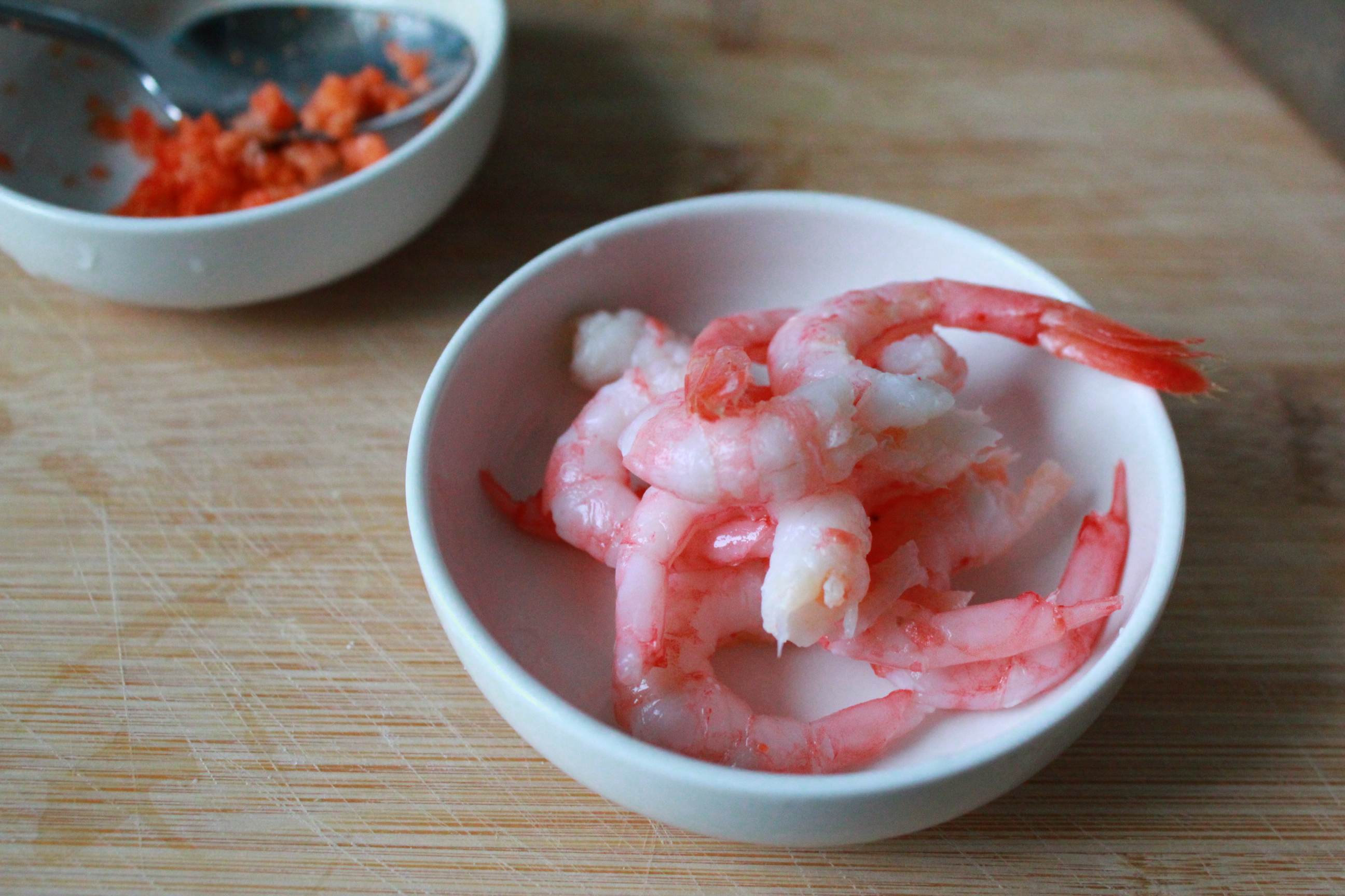 【新年家宴】北極甜蝦小葉菠菜沙拉的做法 步骤5