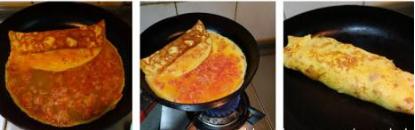 營養早餐！西紅柿厚蛋燒的做法 步骤3