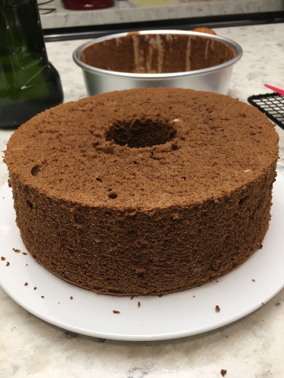 朱古力蛋糕chocolate cake的做法 步骤7