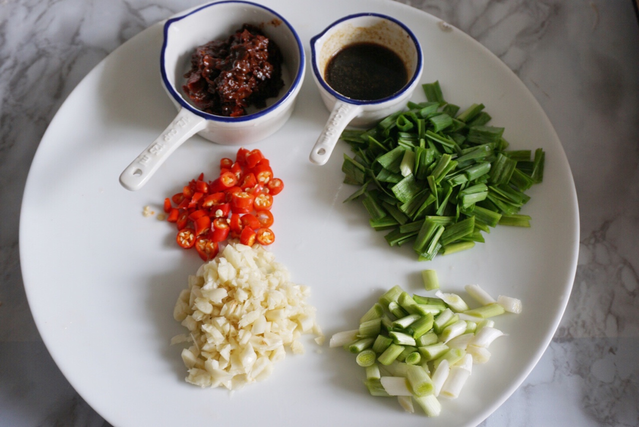 干鍋花菜的做法 步骤3