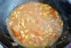 咖喱雞肉土豆焗飯的做法 步骤7