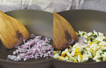 【食材包】時蔬煎雞腿配中東小米的做法 步骤5