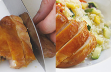 【食材包】時蔬煎雞腿配中東小米的做法 步骤7