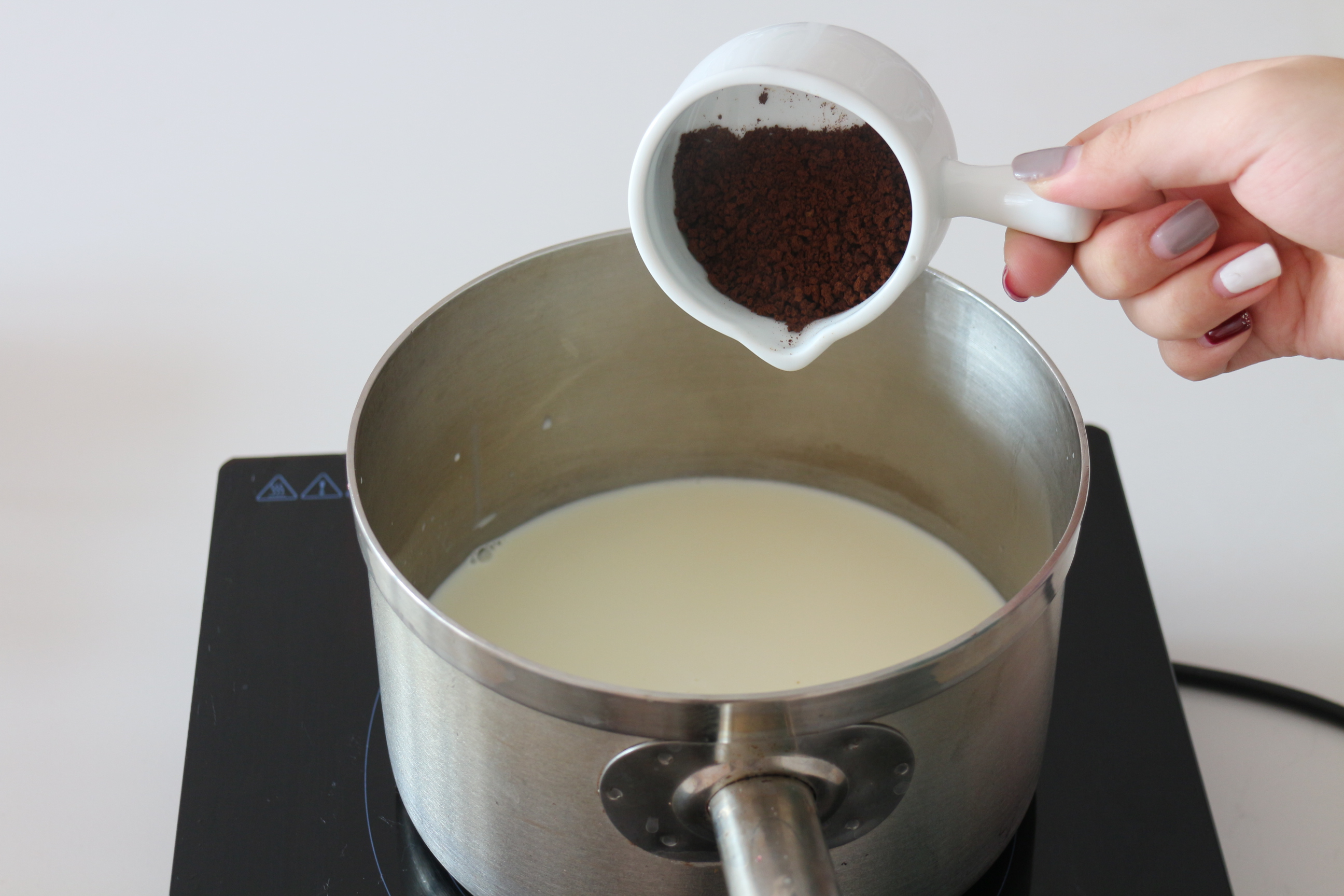 咖啡栗子布丁的做法 步骤3