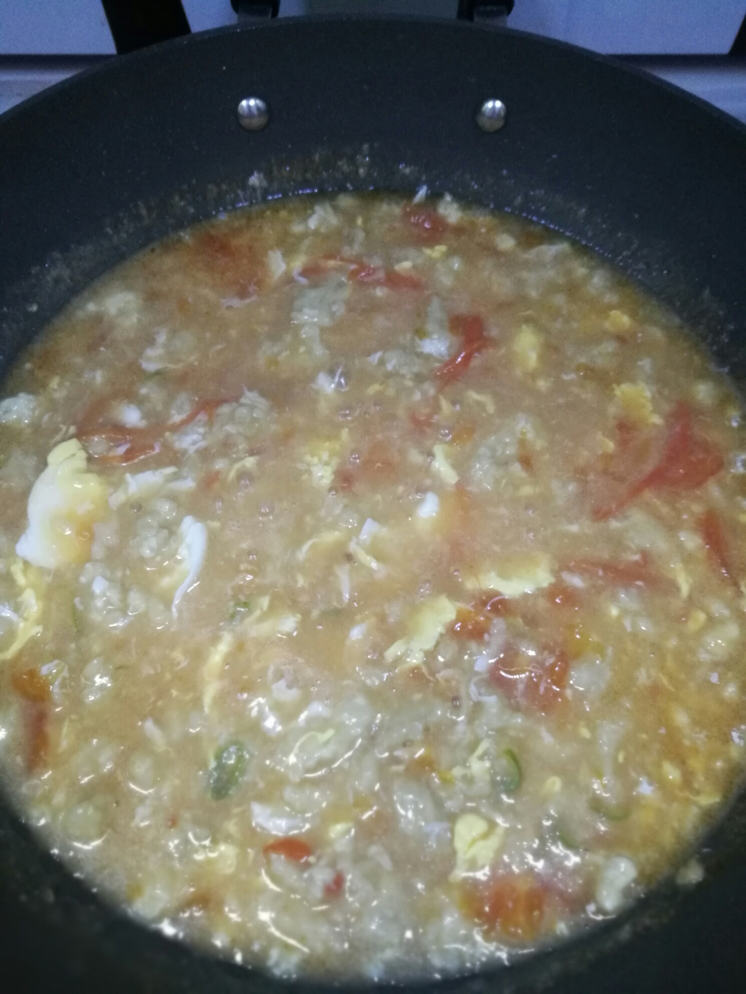 西紅柿雞蛋疙瘩湯的做法 步骤6