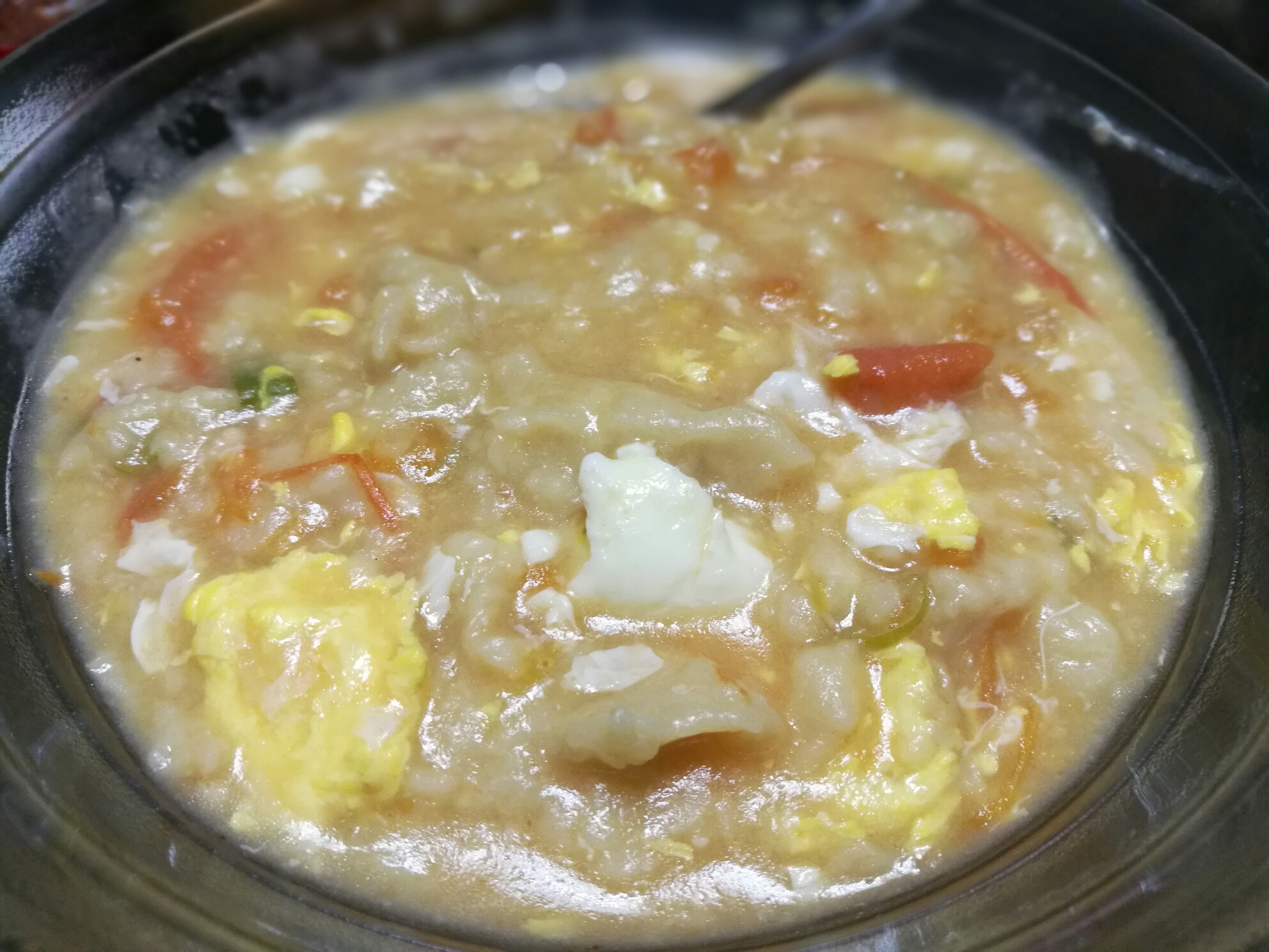 西紅柿雞蛋疙瘩湯的做法 步骤7