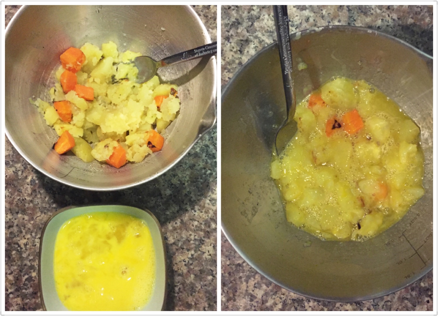 烤土豆時蔬烘蛋（低油脂）的做法 步骤2