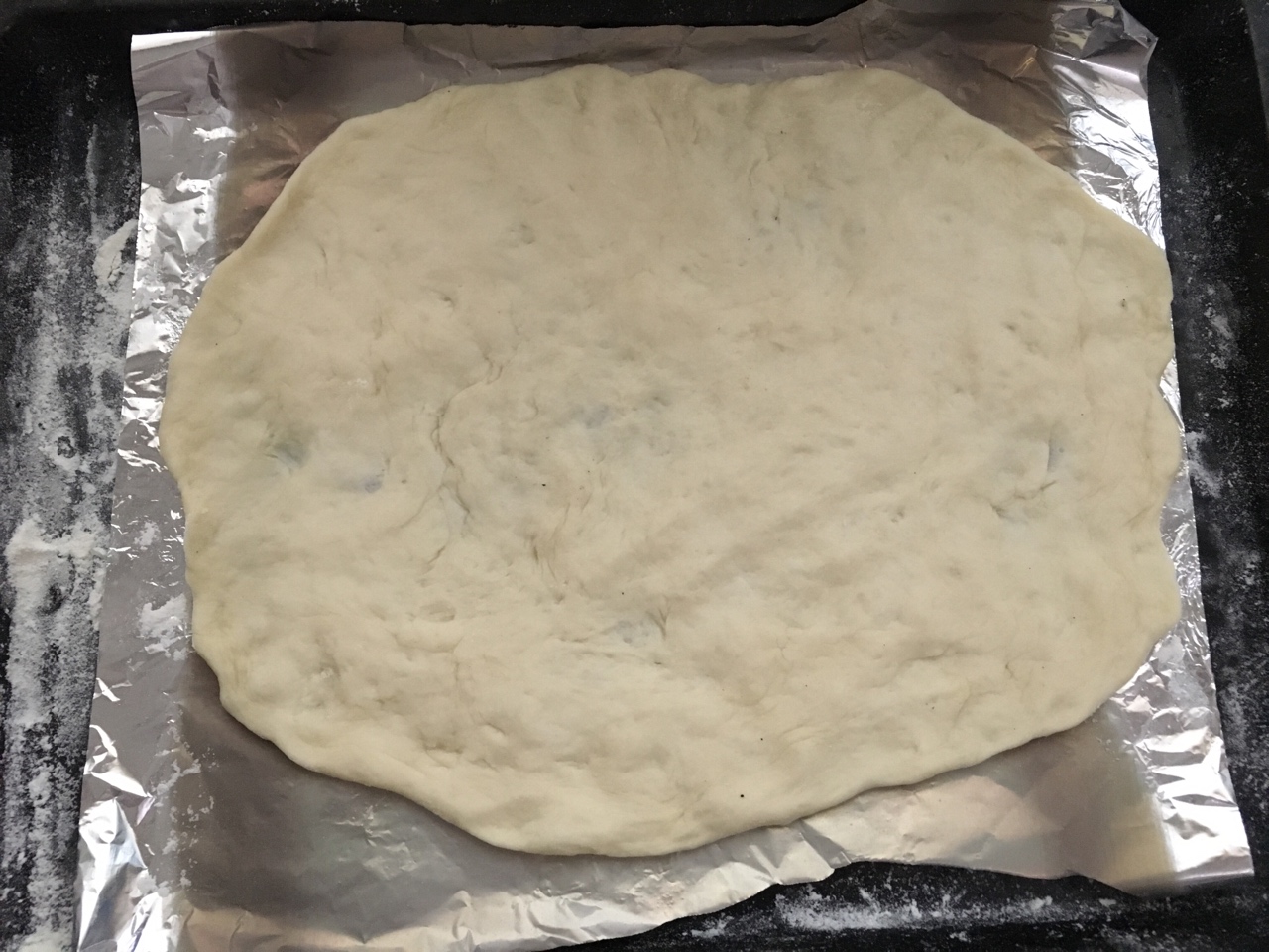 面包聖經之完美披薩餅面團+番茄醬的做法 步骤4