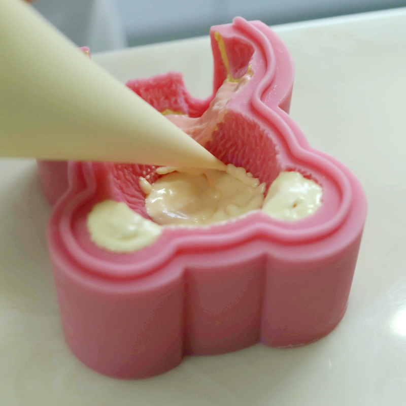 3D立體小熊提拉米蘇蛋糕的做法 步骤15