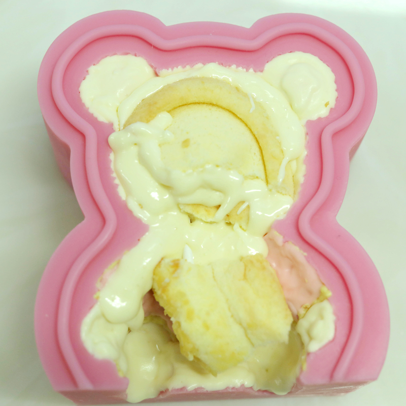 3D立體小熊提拉米蘇蛋糕的做法 步骤17