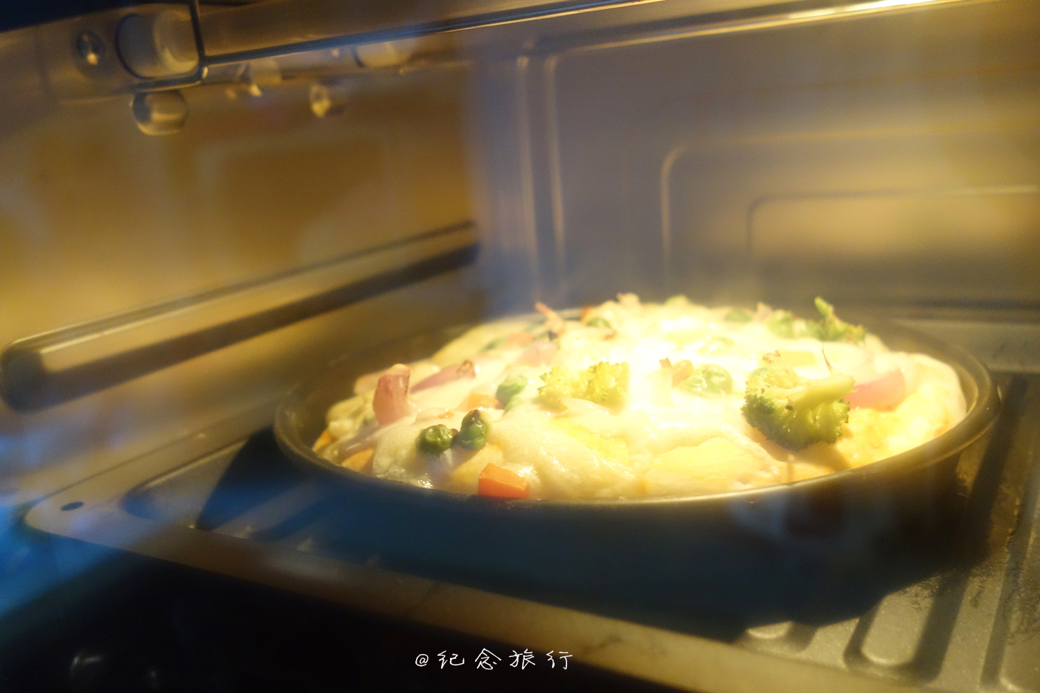 厚底什錦鮮蝦披薩的做法 步骤14