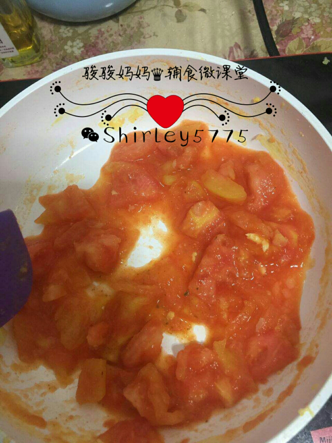 寶寶輔食♥西紅柿雞蛋童趣拼盤的做法 步骤7