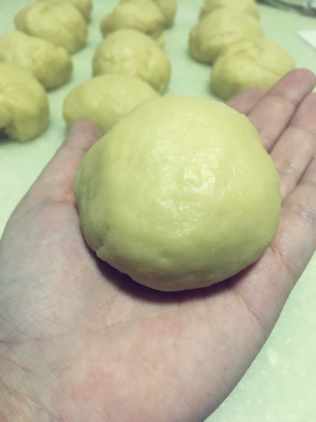 椰絲面包（無黃油版、一次發酵）的做法 步骤7