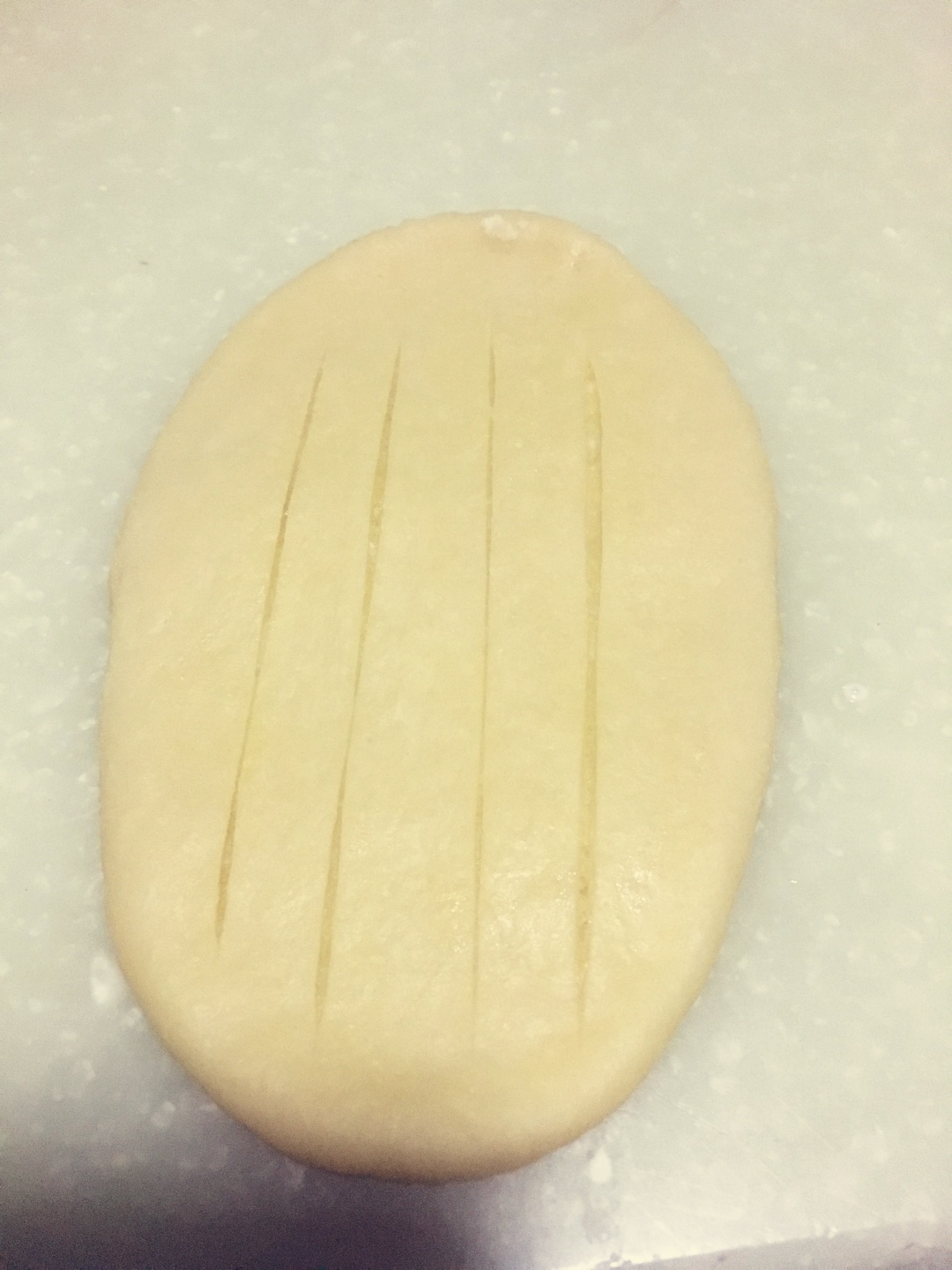 椰絲面包（無黃油版、一次發酵）的做法 步骤8