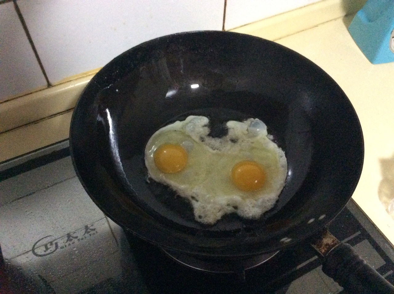 菠菜雞蛋的做法 步骤2