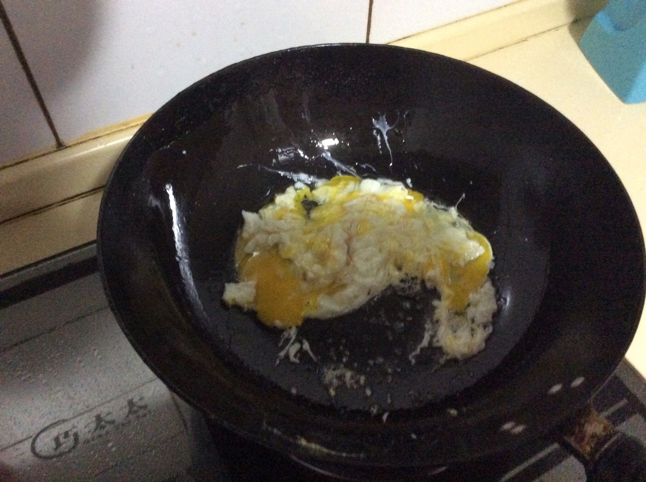 菠菜雞蛋的做法 步骤3