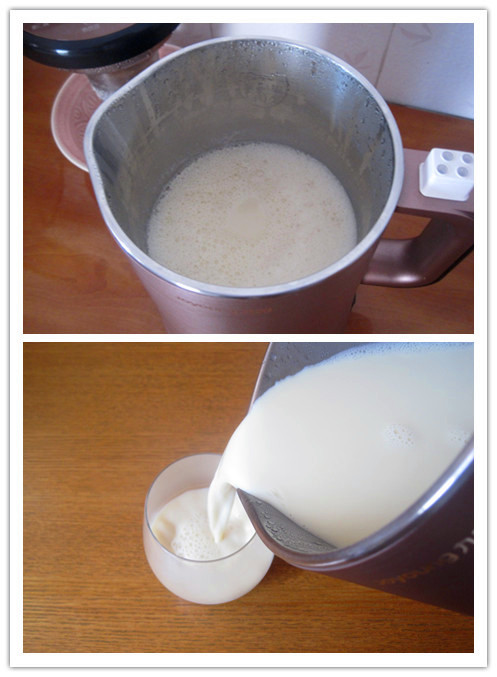 小麥胚芽豆漿——九陽P9無渣豆漿機體驗的做法 步骤8