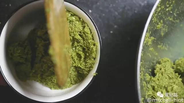 新鮮材料自制綠咖喱醬的做法 步骤6