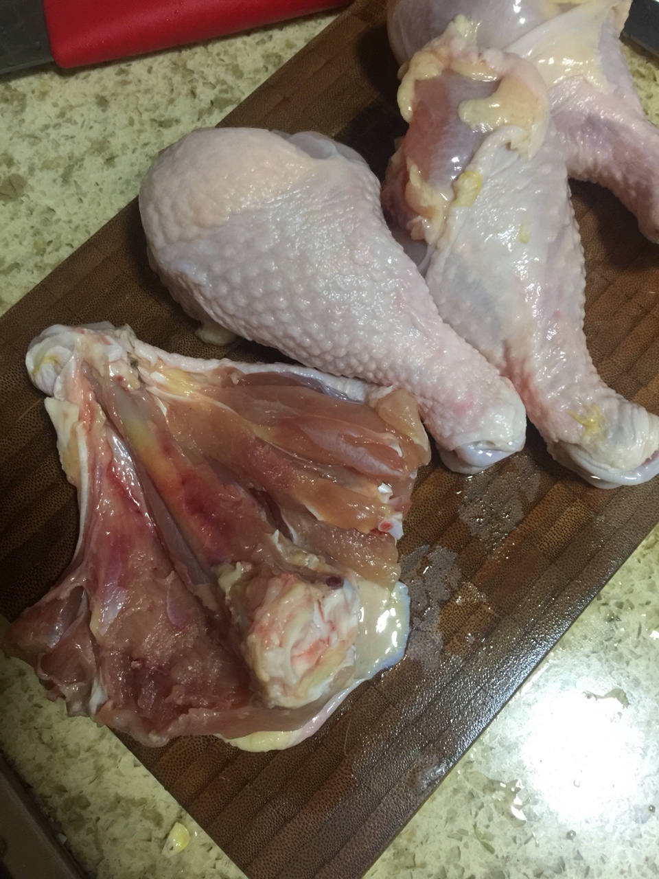 聖誕大餐——迷迭香百里香馬殺雞烤雞腿的做法 步骤4