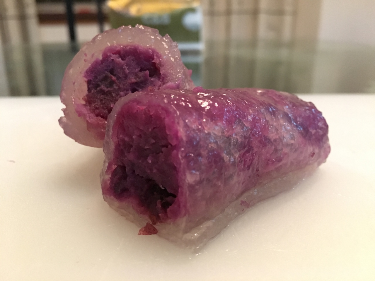 水晶紫薯糕（0失敗）的做法 步骤6