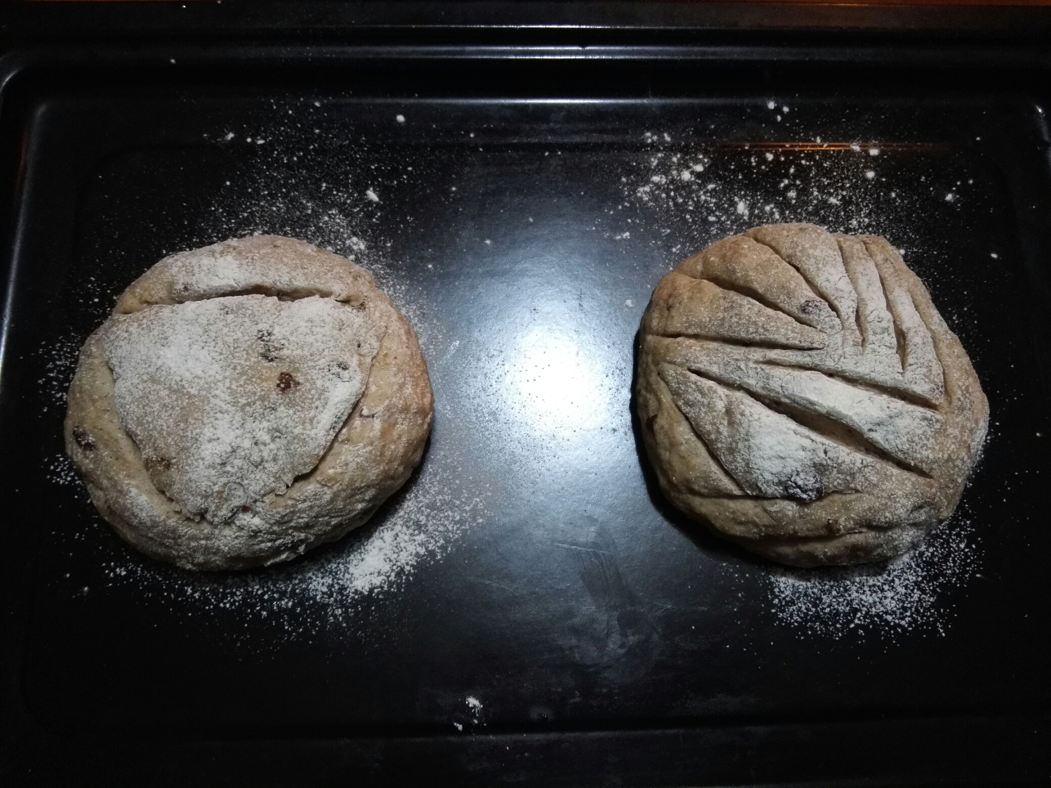 黑麥紅棗核桃酵頭面包的做法 步骤3