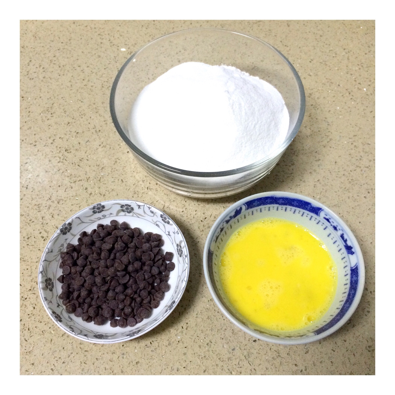 椰子巧克力酥的做法 步骤2