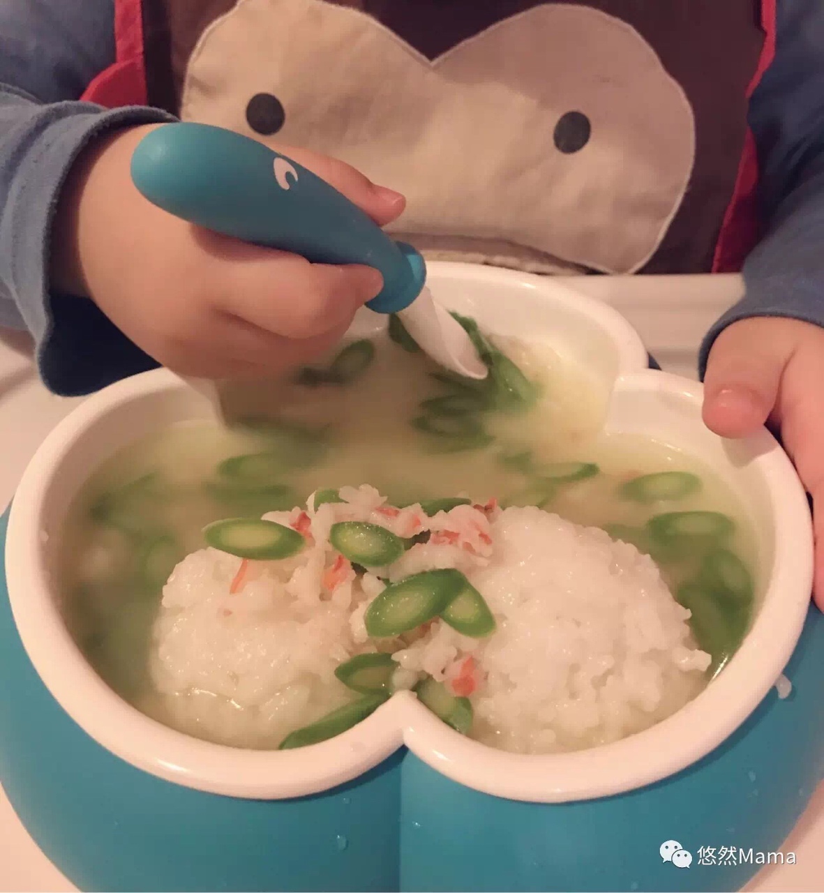 翡翠白玉湯飯飯的做法 步骤6