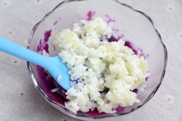 紫甘藍茼蒿壽司飯的做法 步骤8