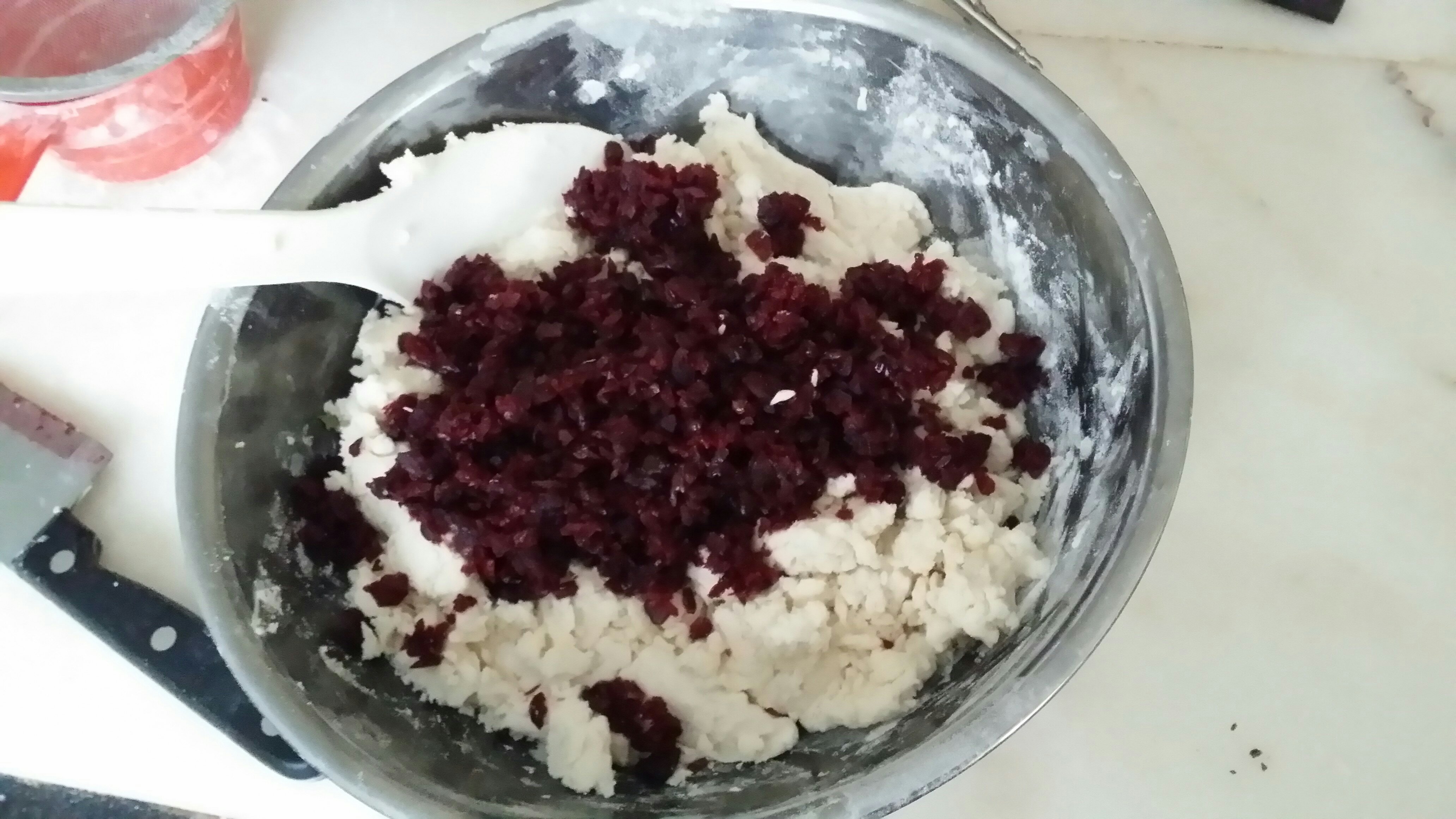 奶油蔓越莓餅干（Butter cranberry cookie）的做法 步骤6