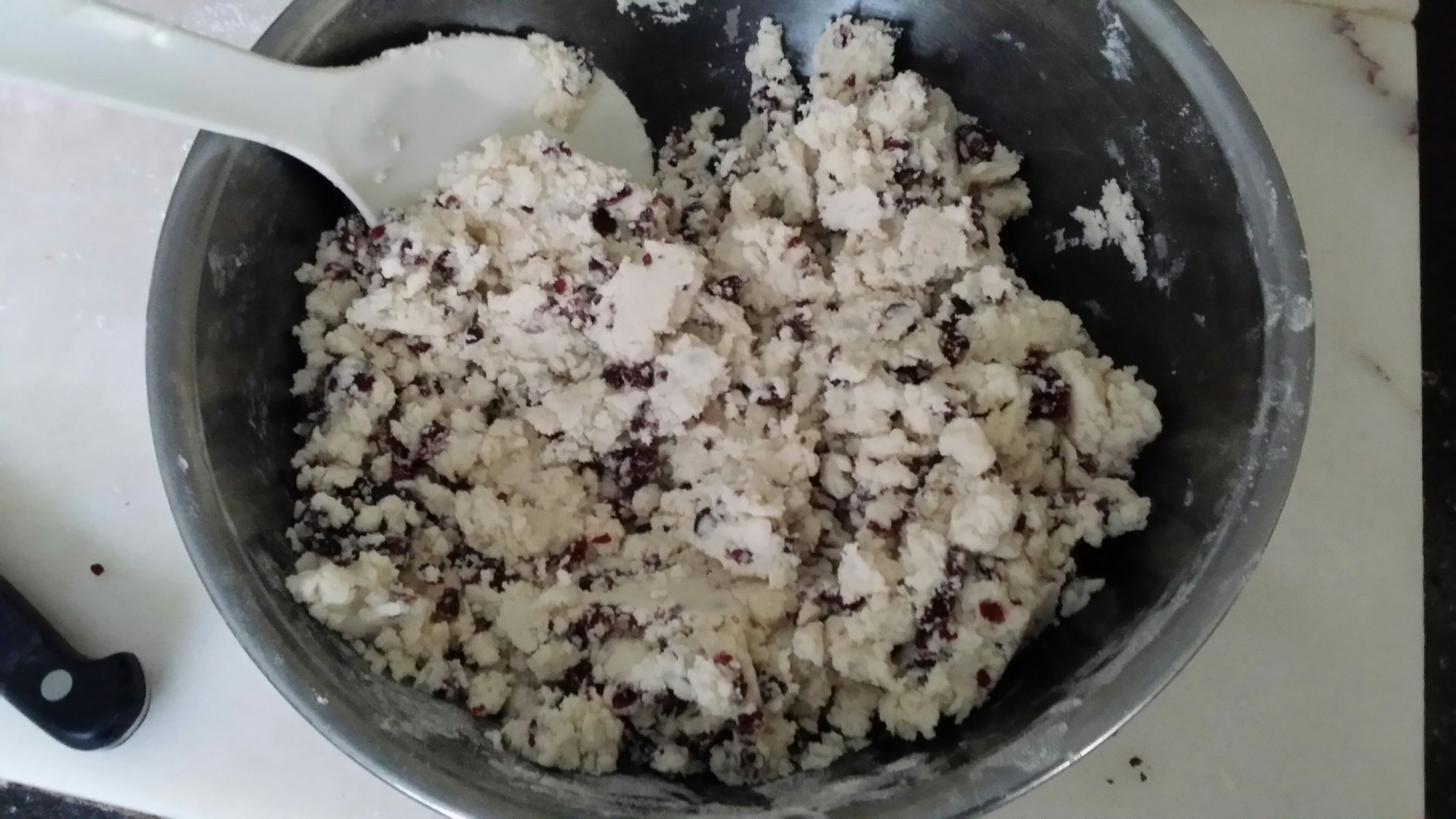 奶油蔓越莓餅干（Butter cranberry cookie）的做法 步骤7