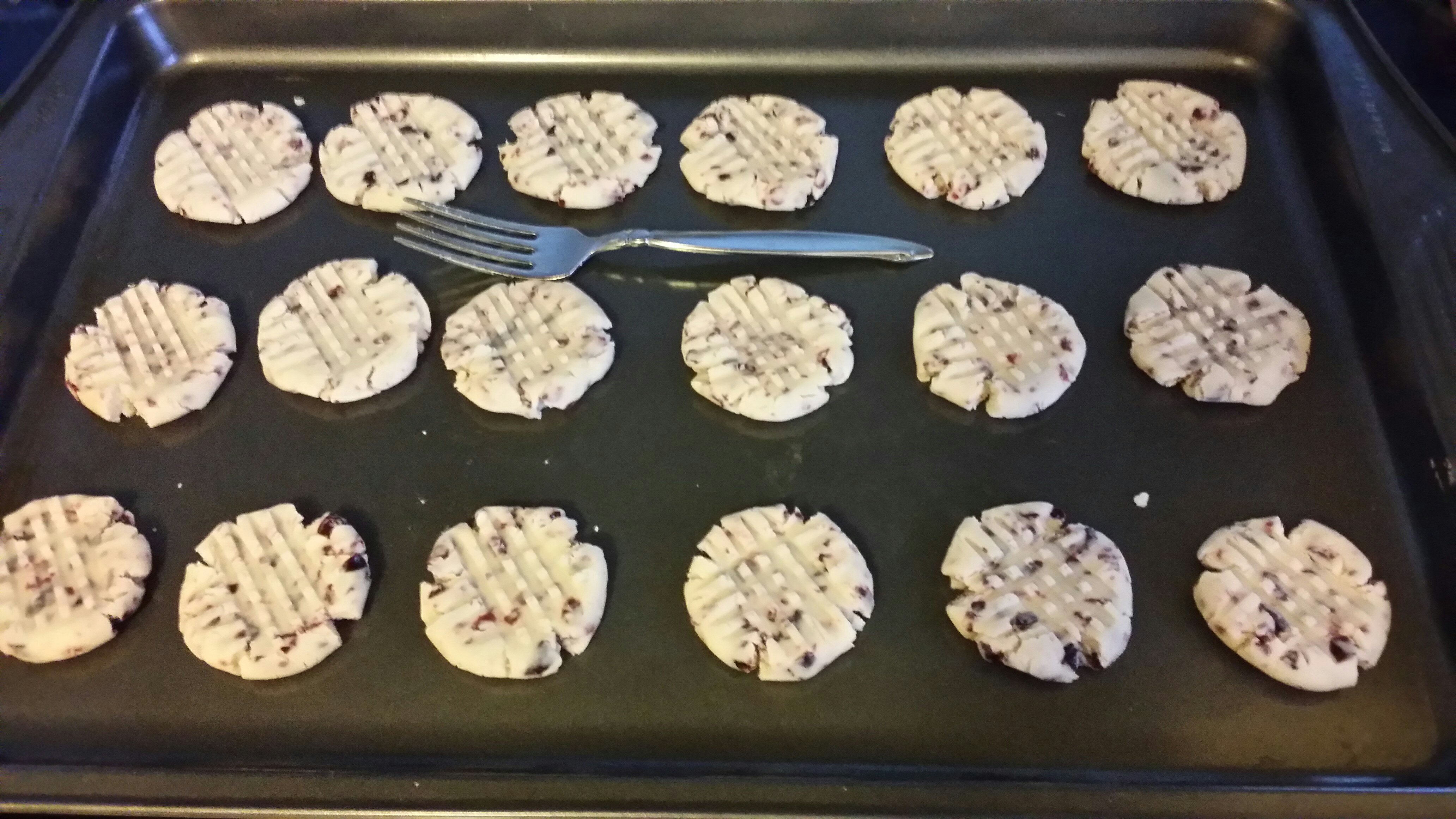 奶油蔓越莓餅干（Butter cranberry cookie）的做法 步骤10