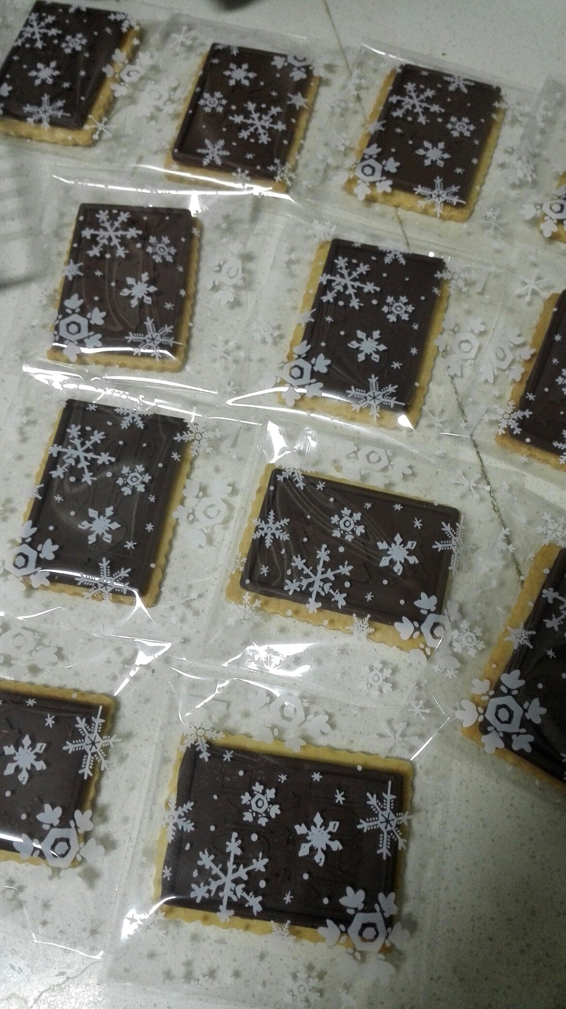 巧克力餅干（聖誕版）的做法 步骤10