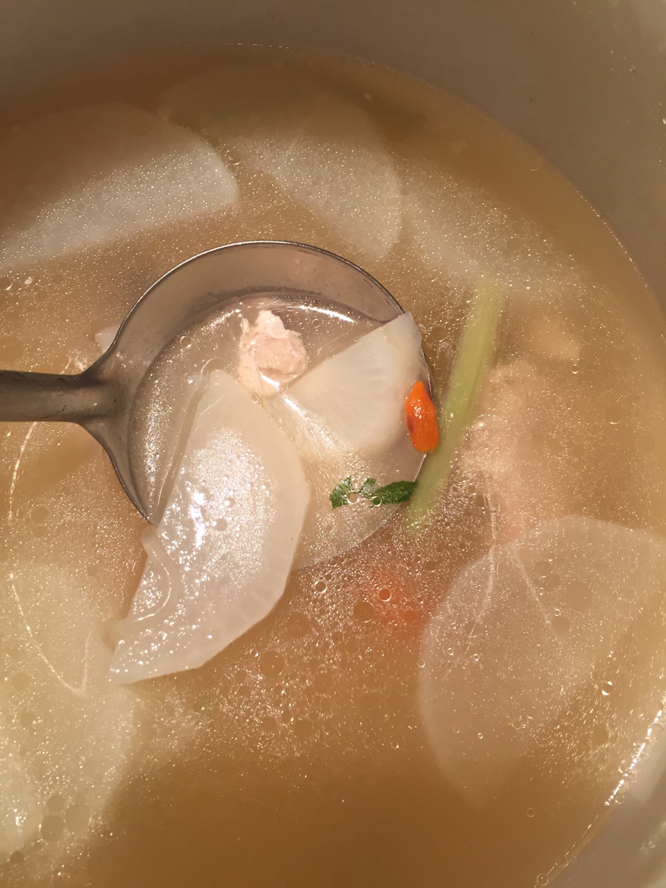 白蘿卜肉丸湯的做法 步骤3