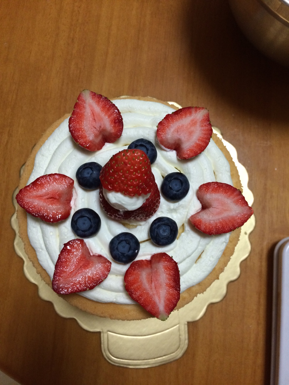 草莓裸蛋糕的做法 步骤7