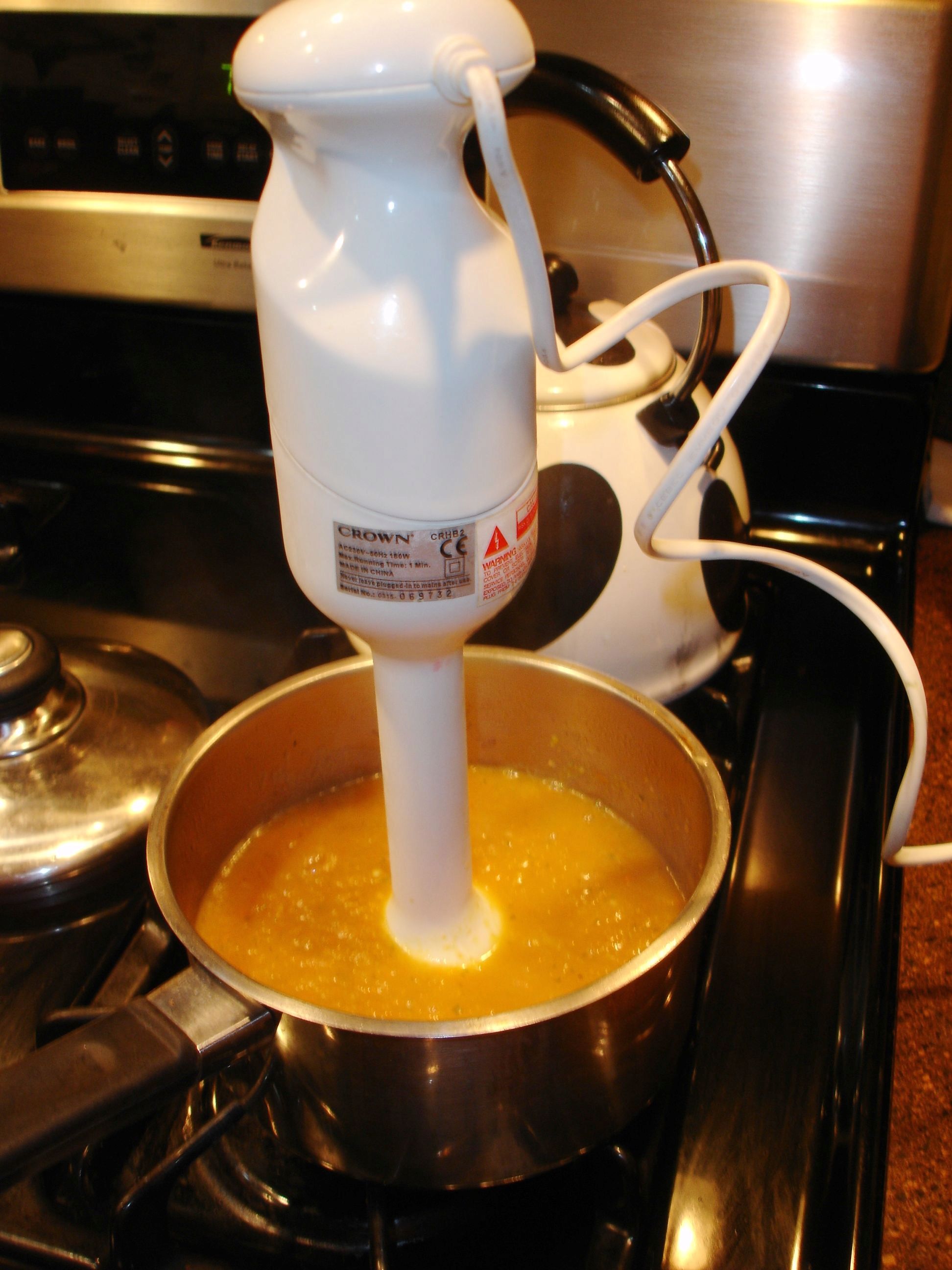 香濃滑口--奶油南瓜濃湯的做法 步骤6