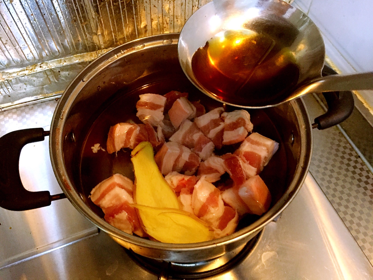 黃酒燜肉 北方版東坡肉的做法 步骤2