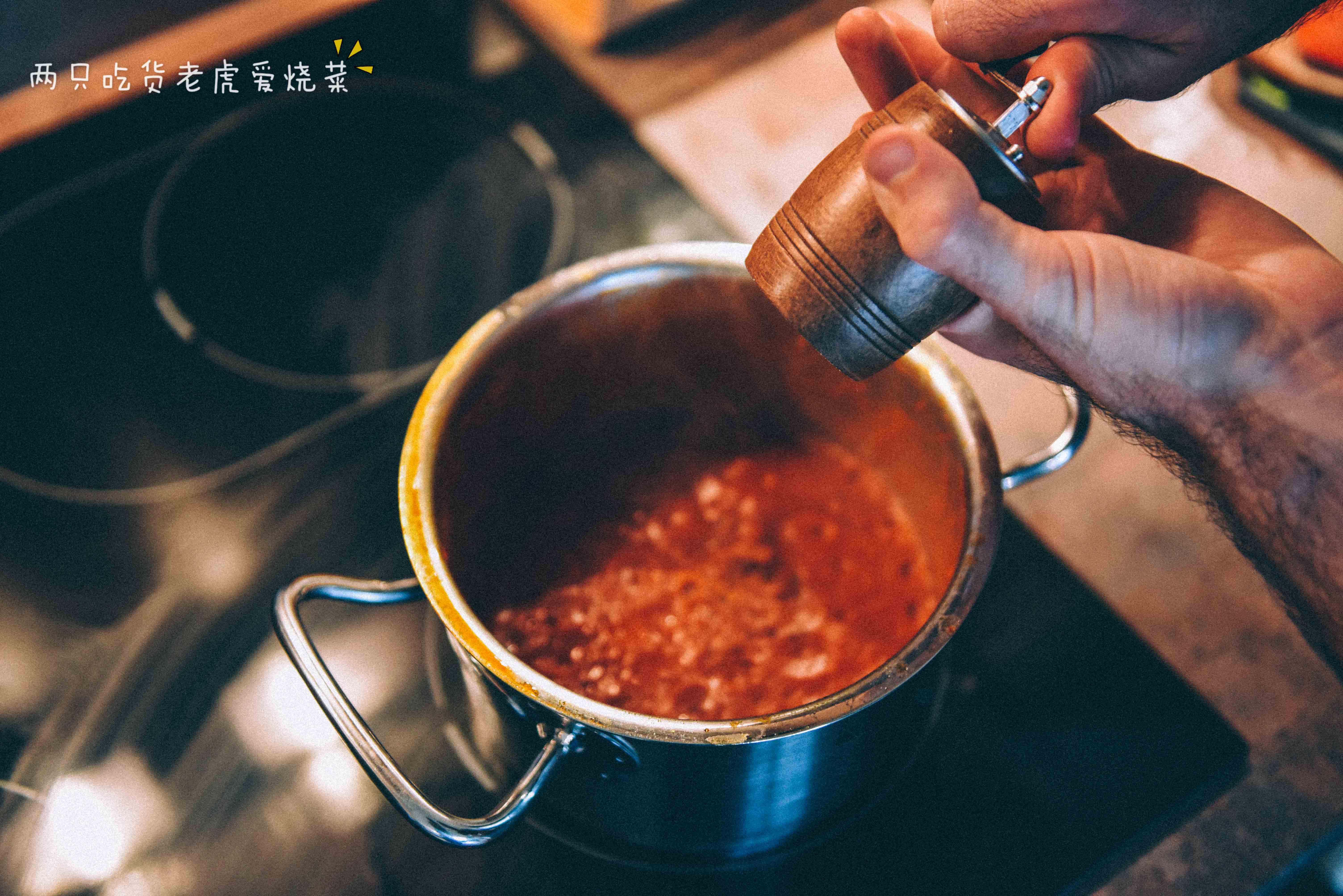 撲面而來的節日氣息 | 南意番茄炖肉醬的做法 步骤7
