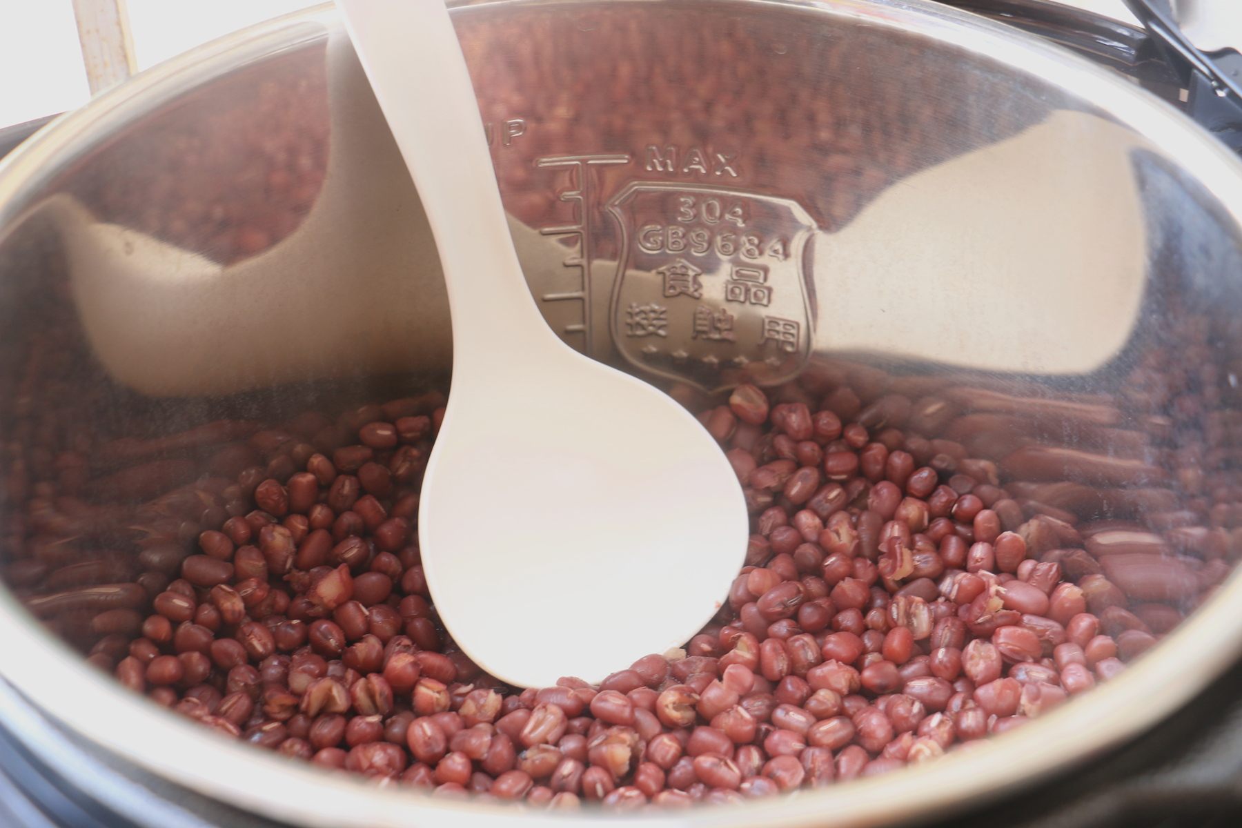 紅豆抹醬（壓力鍋版）的做法 步骤3