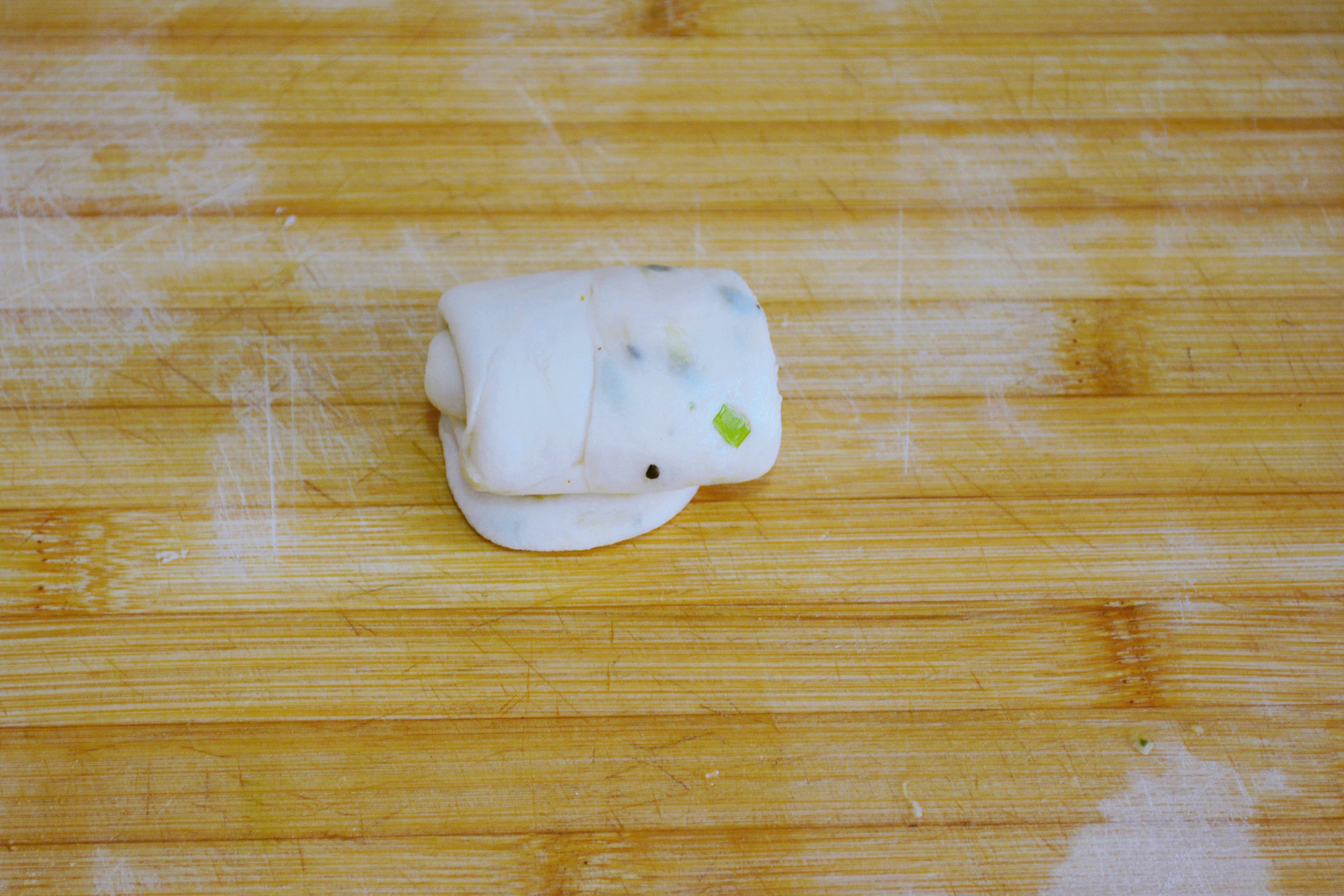 簡單的濃香千層蔥油餅的做法 步骤17