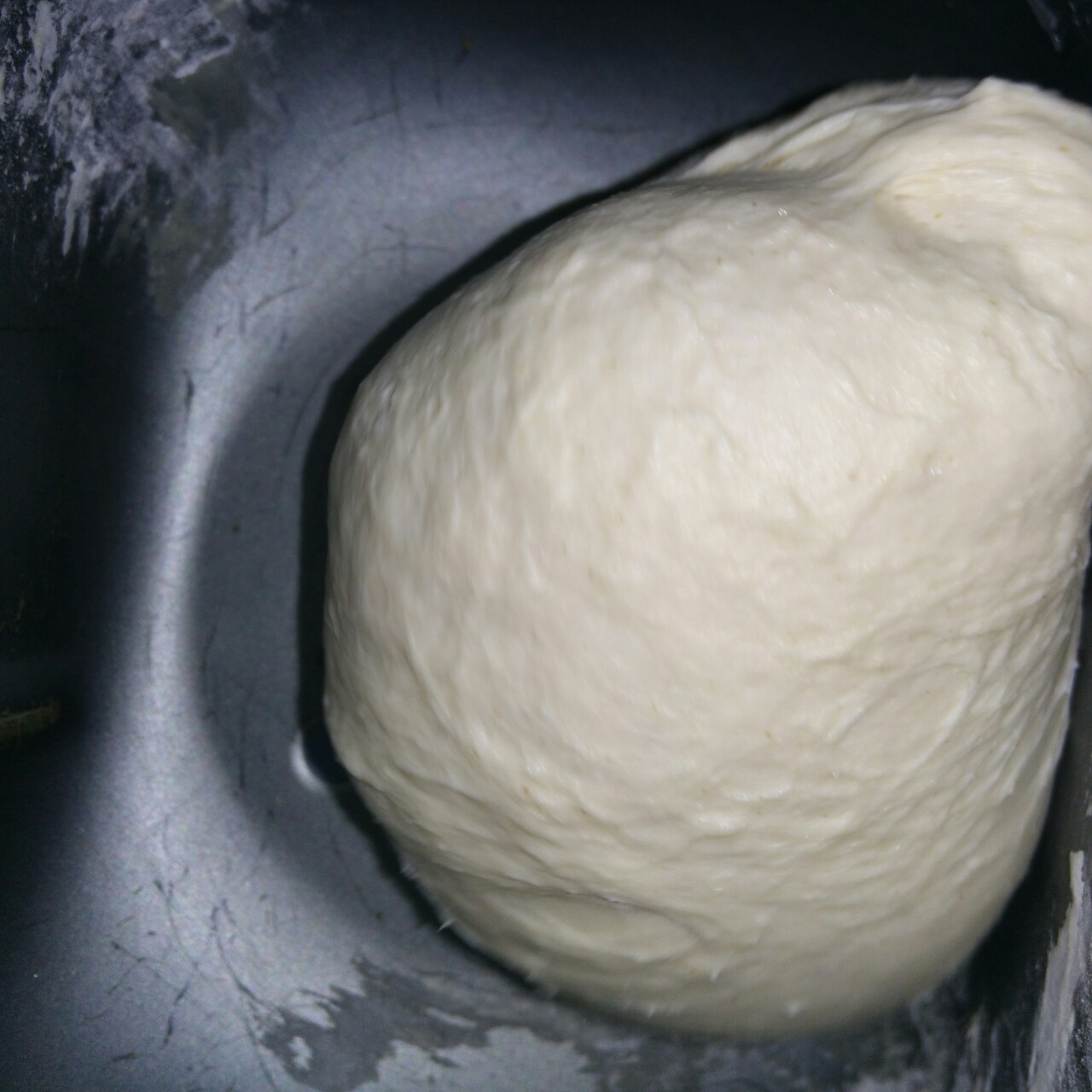 70%中種冷藏蒜香肉松面包的做法 步骤1