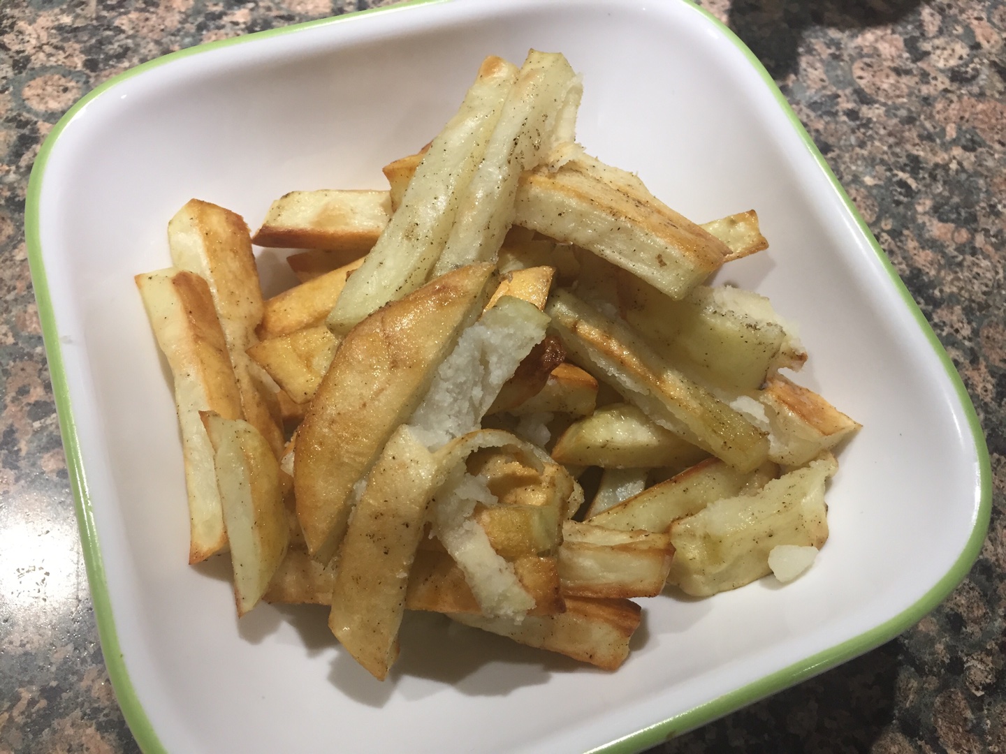 健康薯條 — 烤箱的做法 步骤1