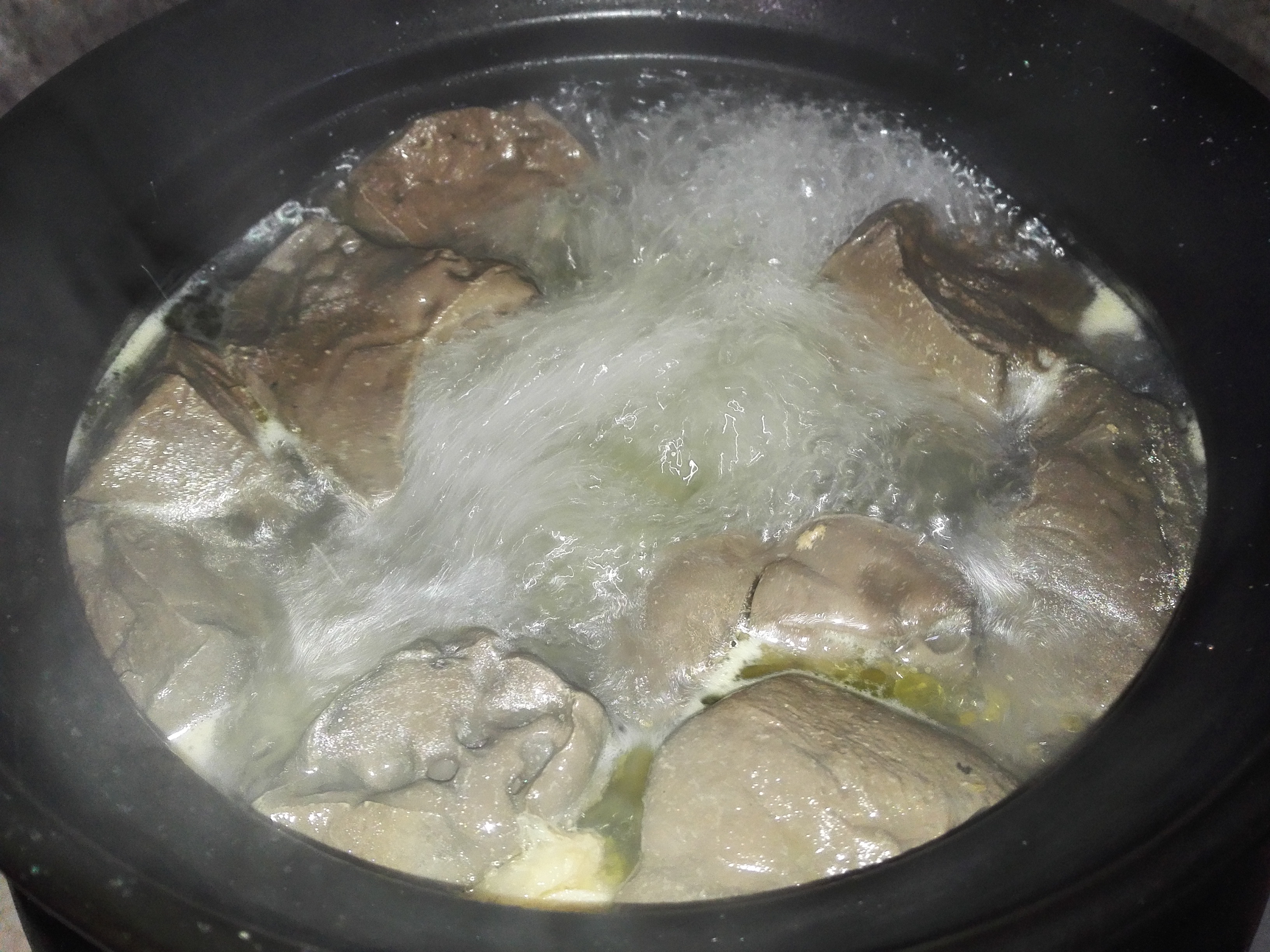 竹節薯炖雞湯的做法 步骤5