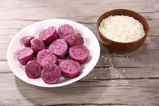 紫薯米糊的做法 步骤1