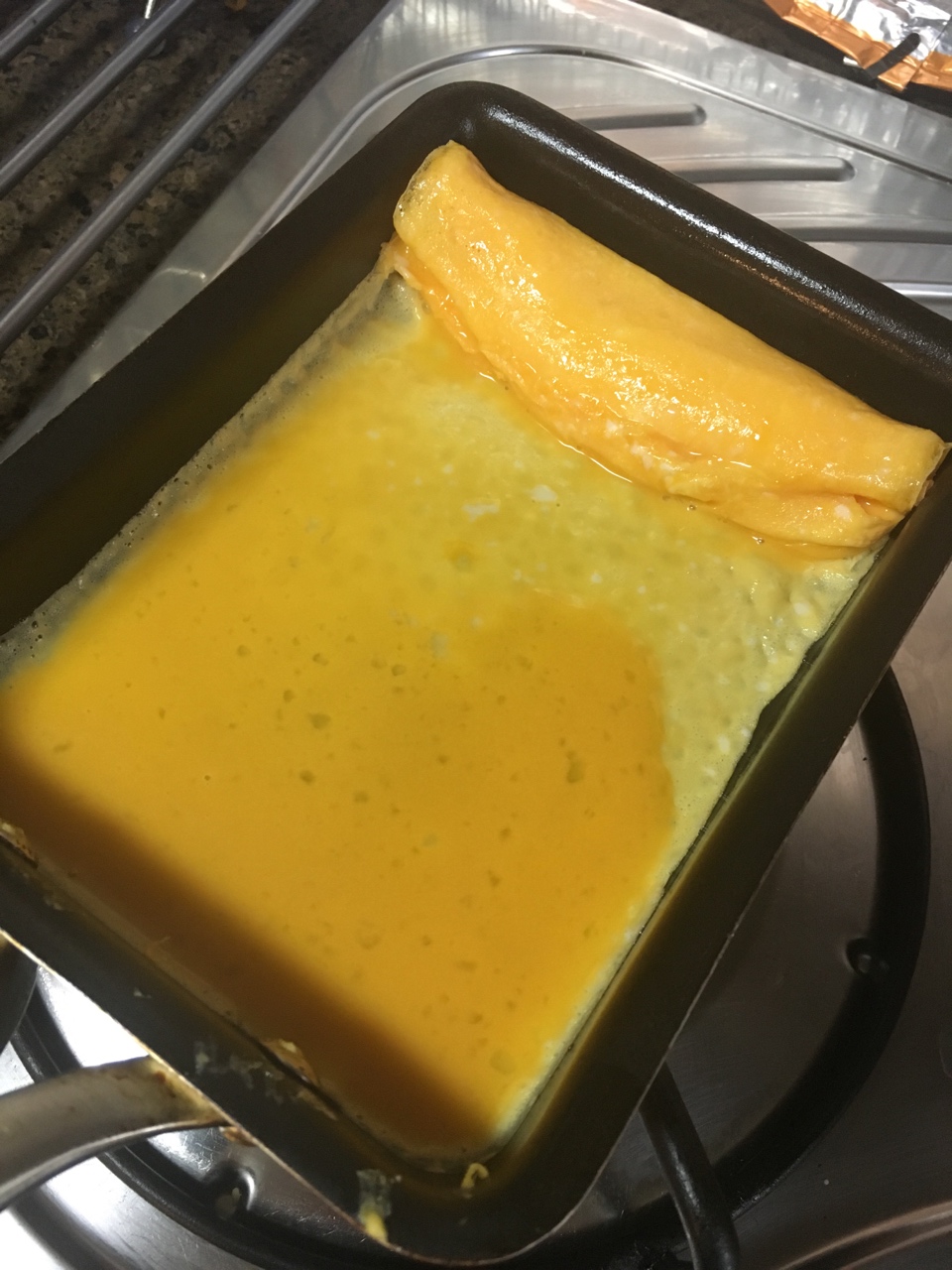 培根乳酪雞蛋卷的做法 步骤3