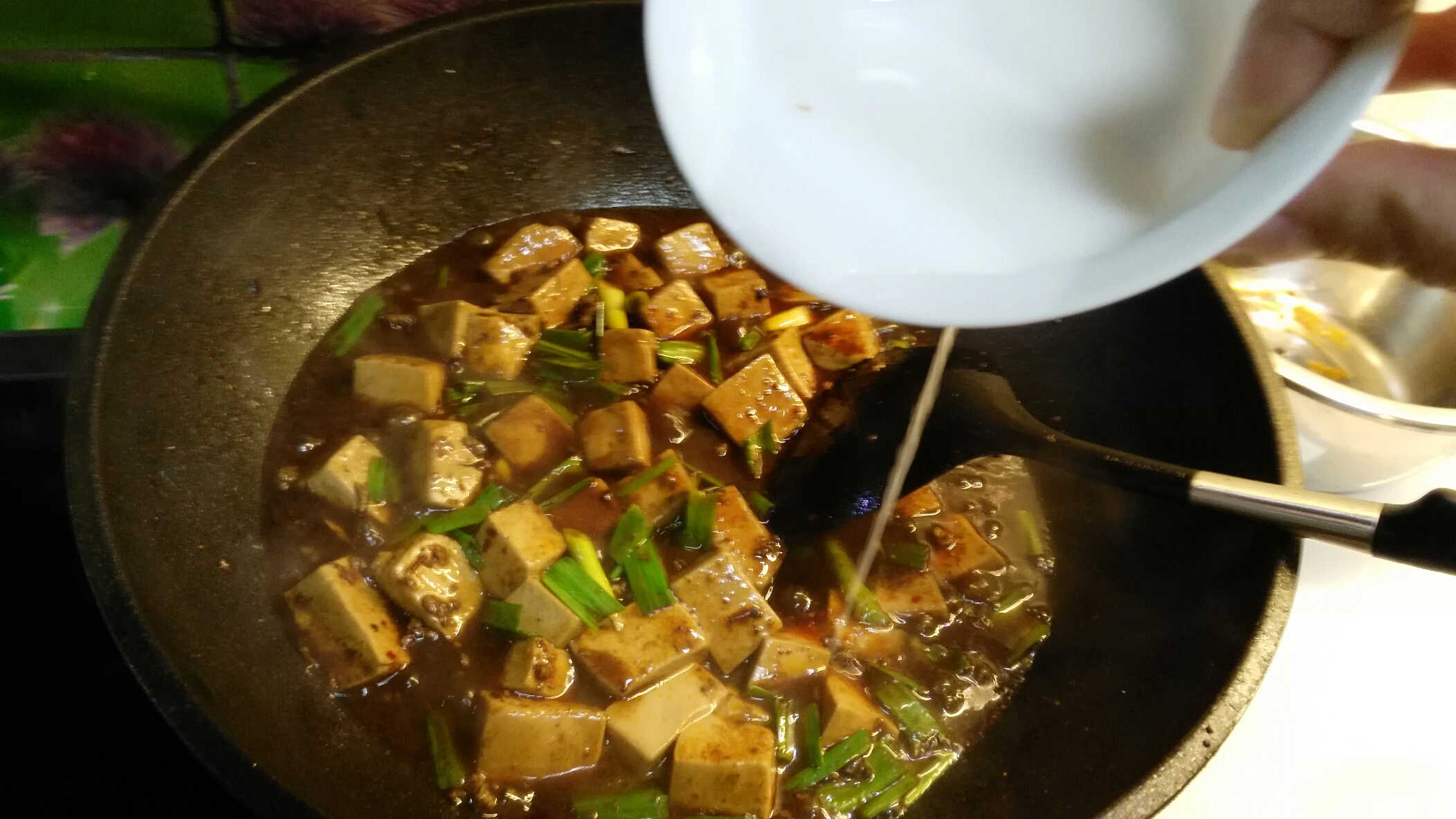 我家的〞飯掃光〞之一——麻婆豆腐的做法 步骤15