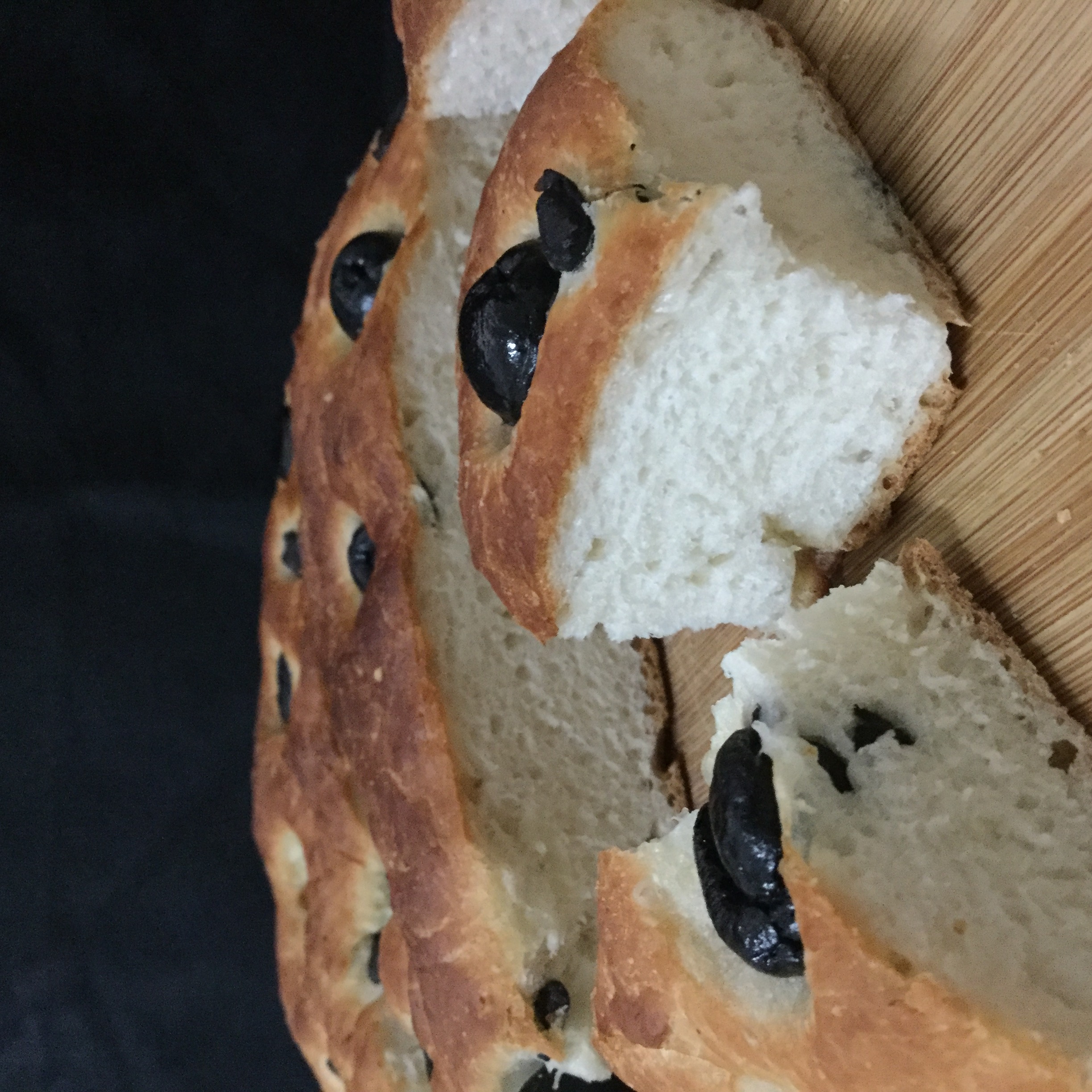 黑橄欖佛卡夏面包的做法 步骤8